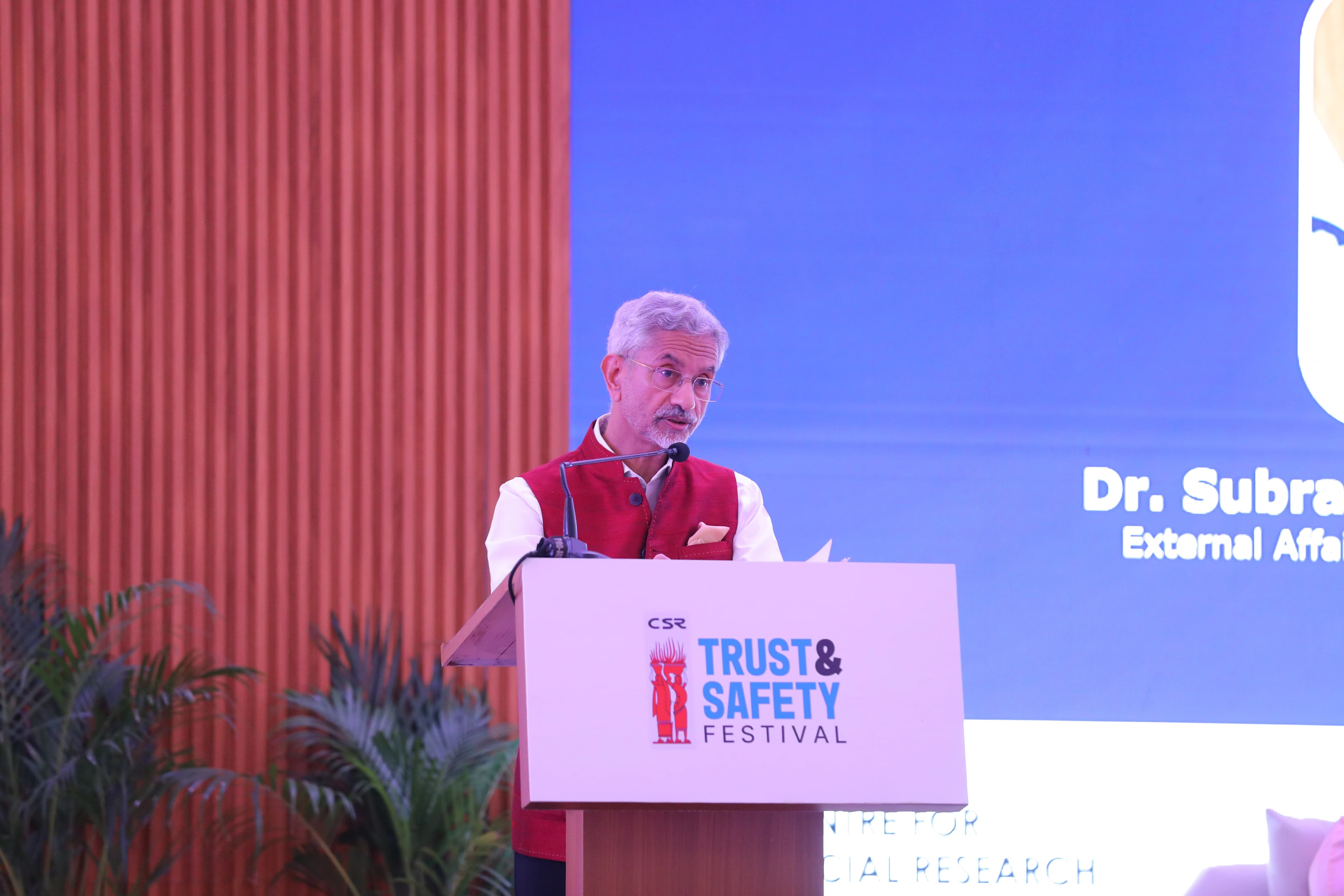 Dr. S. Jaishankar speaking at TASI 2025
