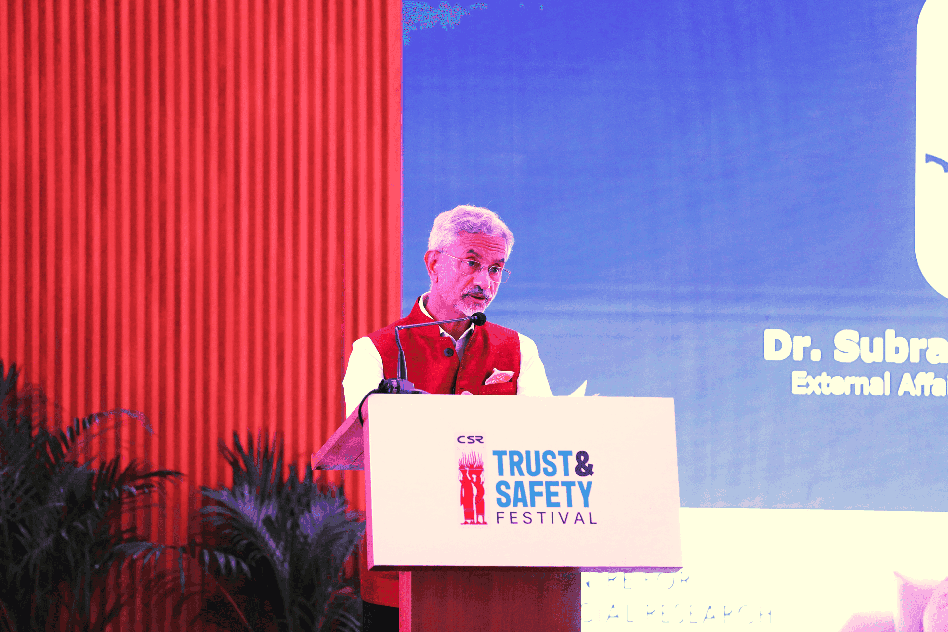 Dr. S. Jaishankar speaking at TASI 2025